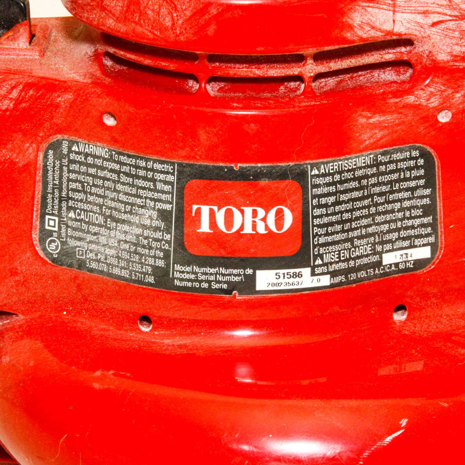 Toro Power Sweep Leaf Blower