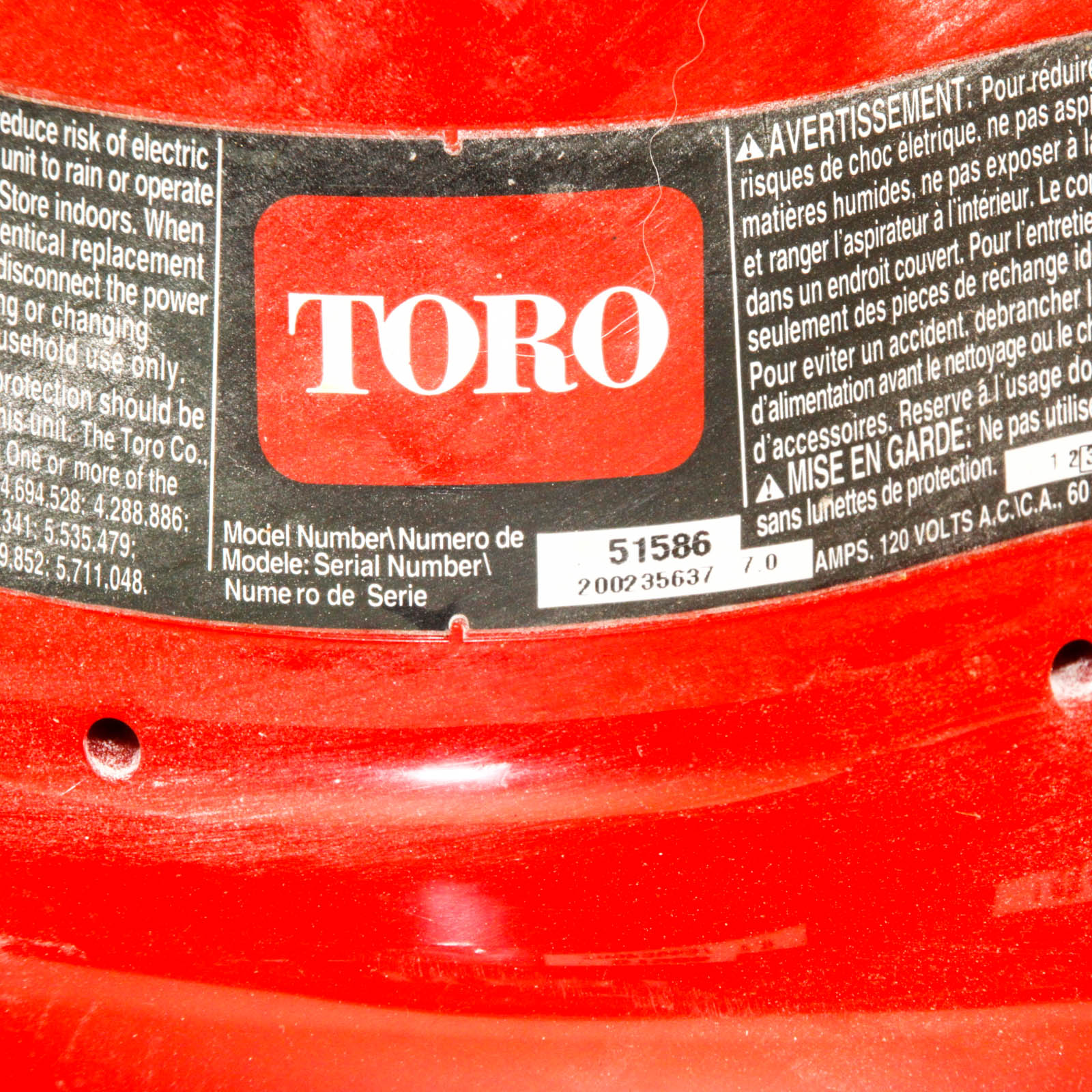 Toro Power Sweep Leaf Blower