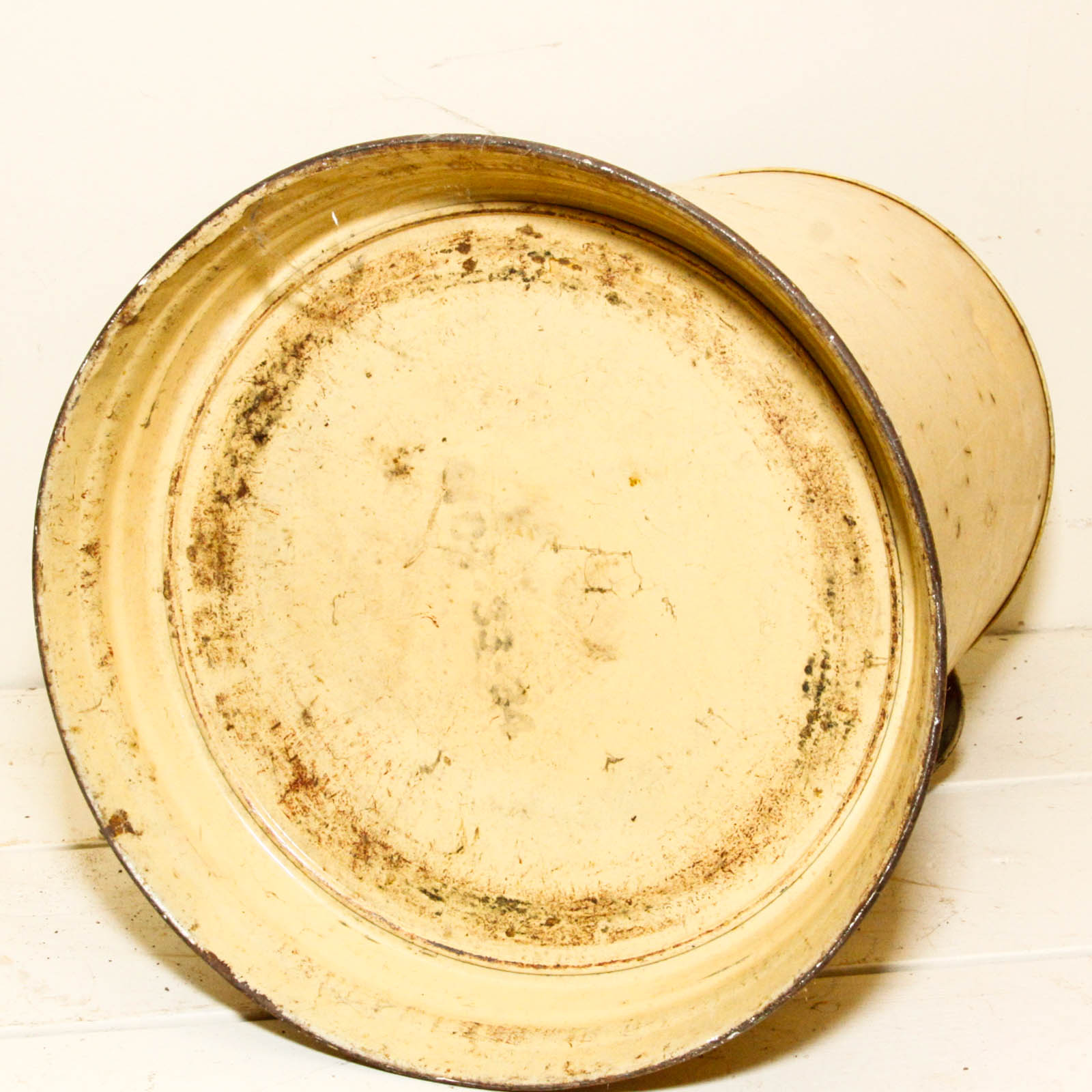 Vintage Metal Lidded Beverage Dispenser