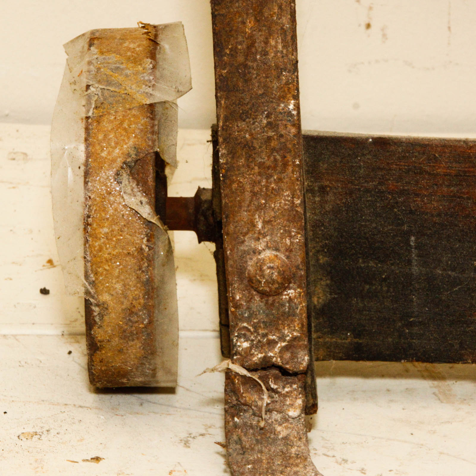 Vintage Wood and Metal Dolly