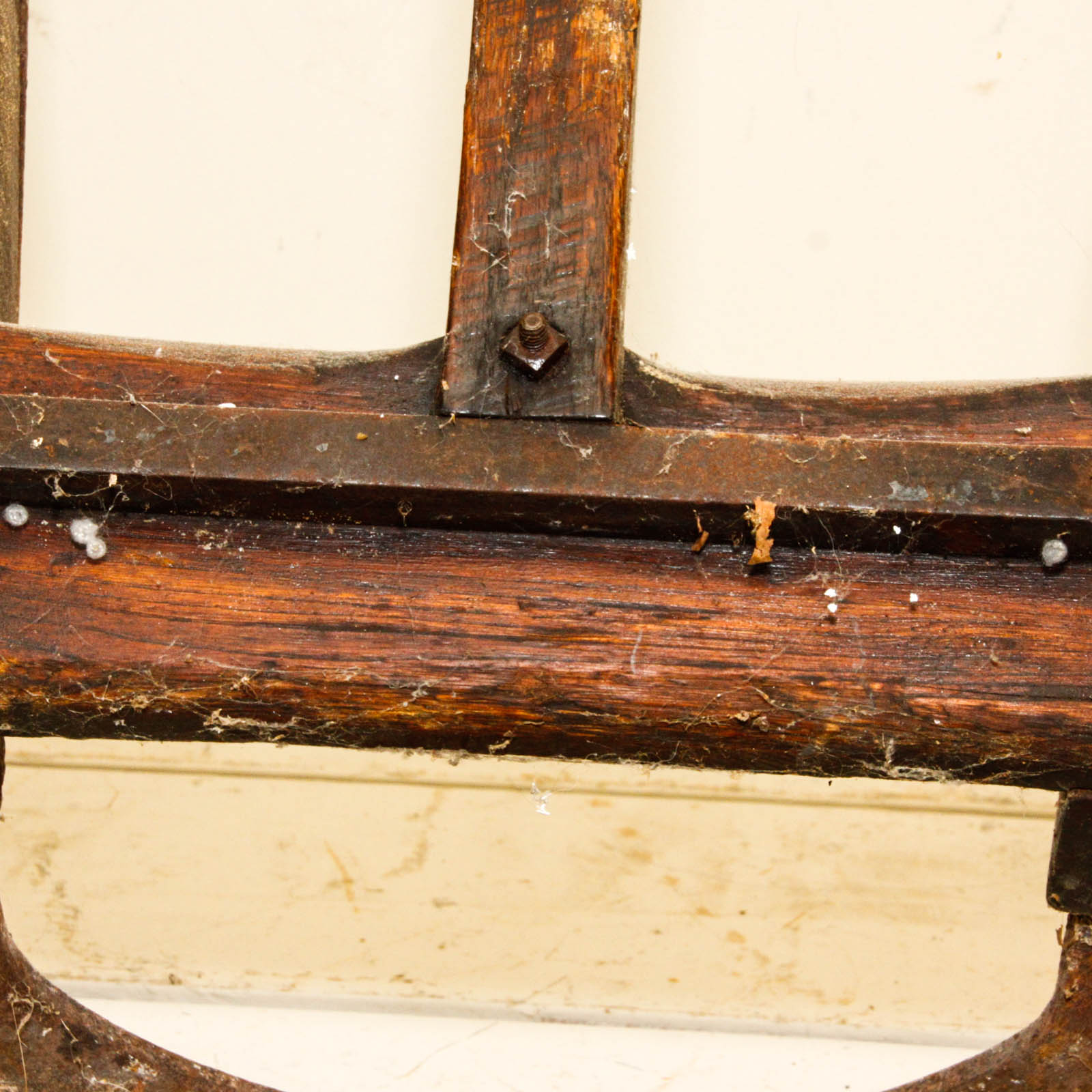 Vintage Wood and Metal Dolly