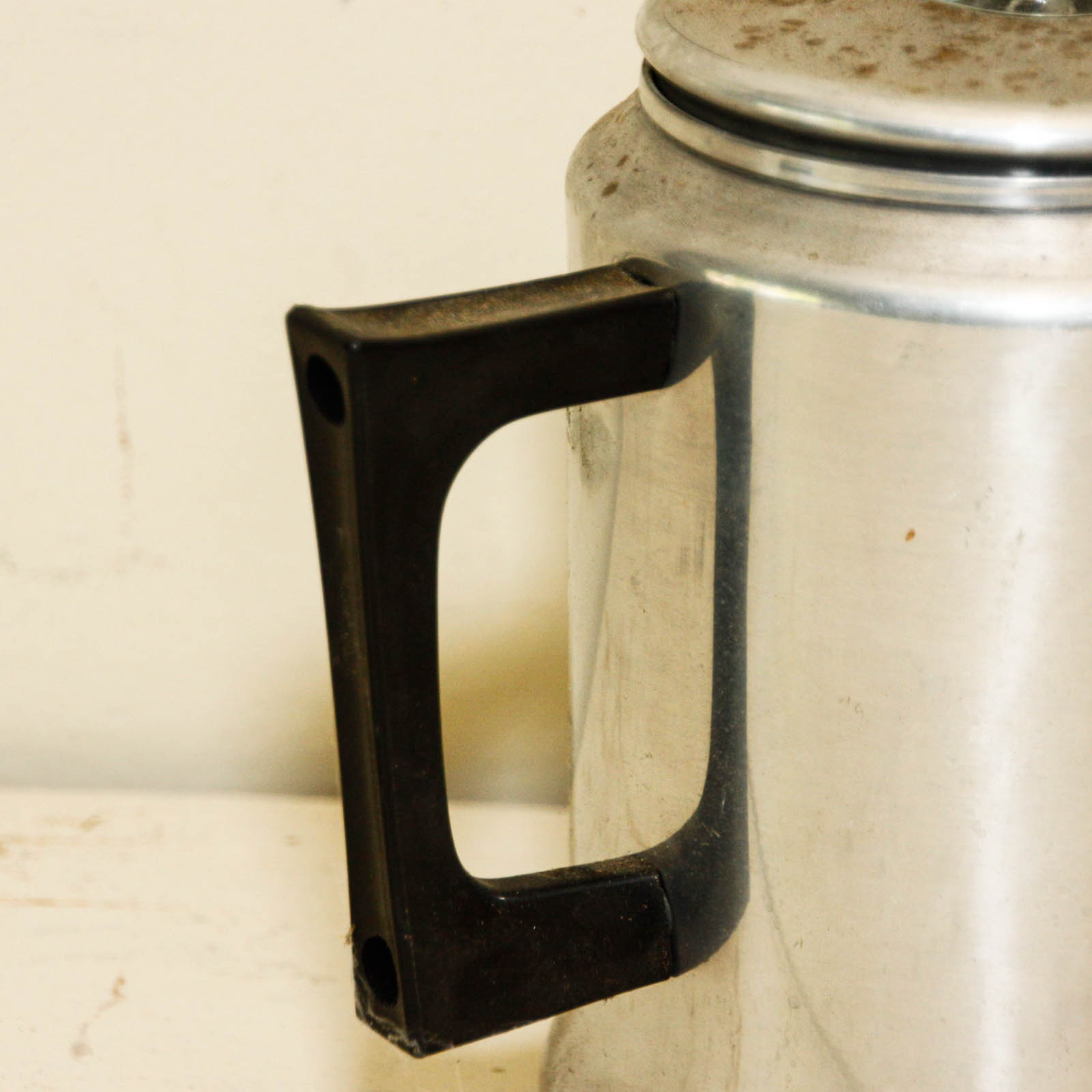 Pair of Vintage Aluminum Percolators