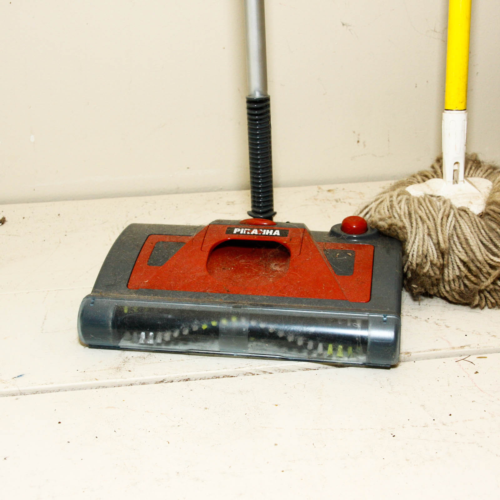 Mops, Brooms, and Dust Pans