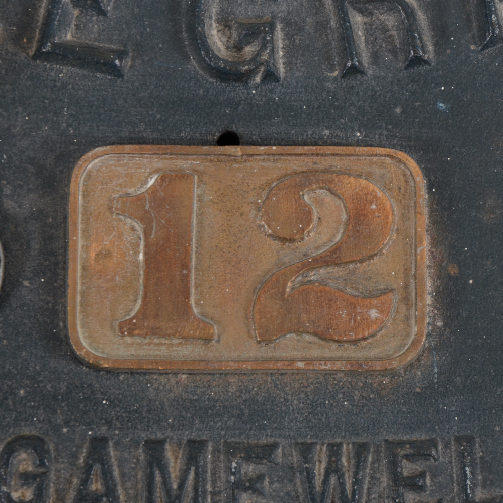 Antique Gamewell Police Telegraph Cast Iron Box