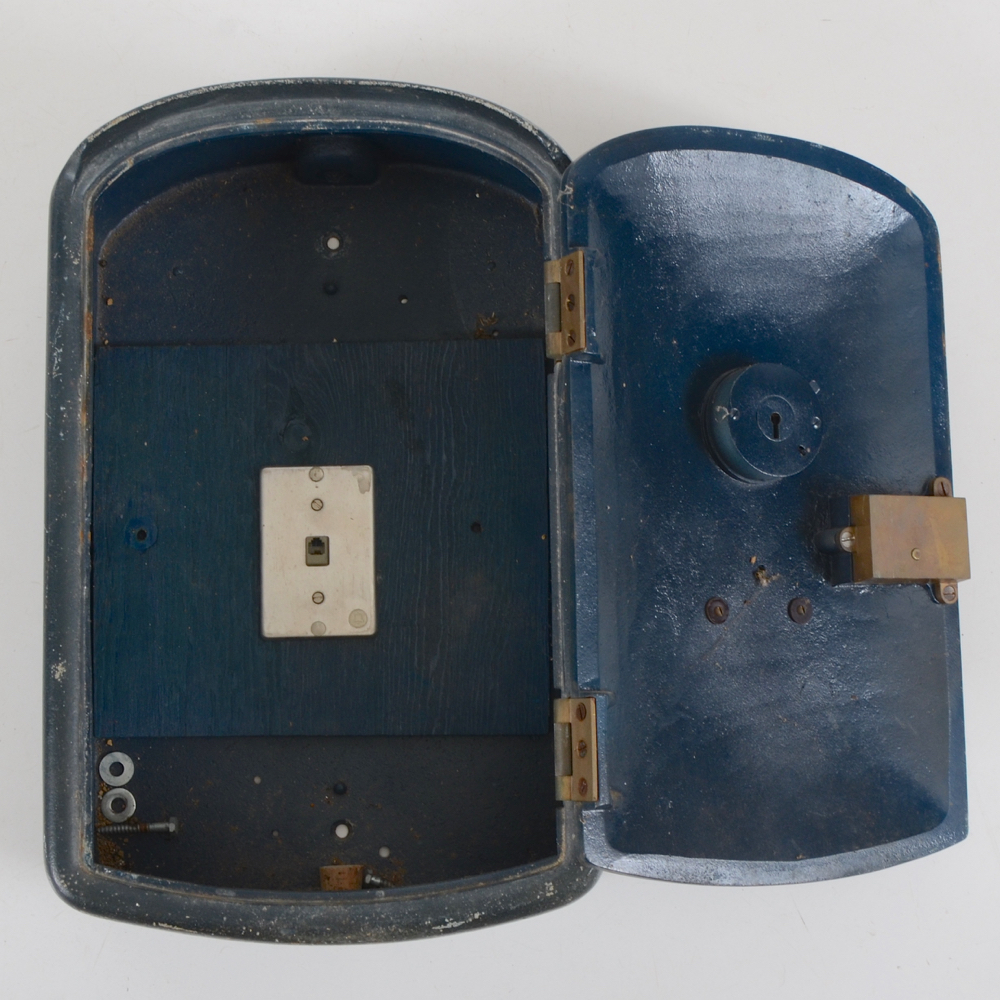 Antique Gamewell Police Telegraph Cast Iron Box