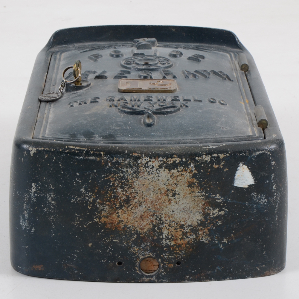 Antique Gamewell Police Telegraph Cast Iron Box