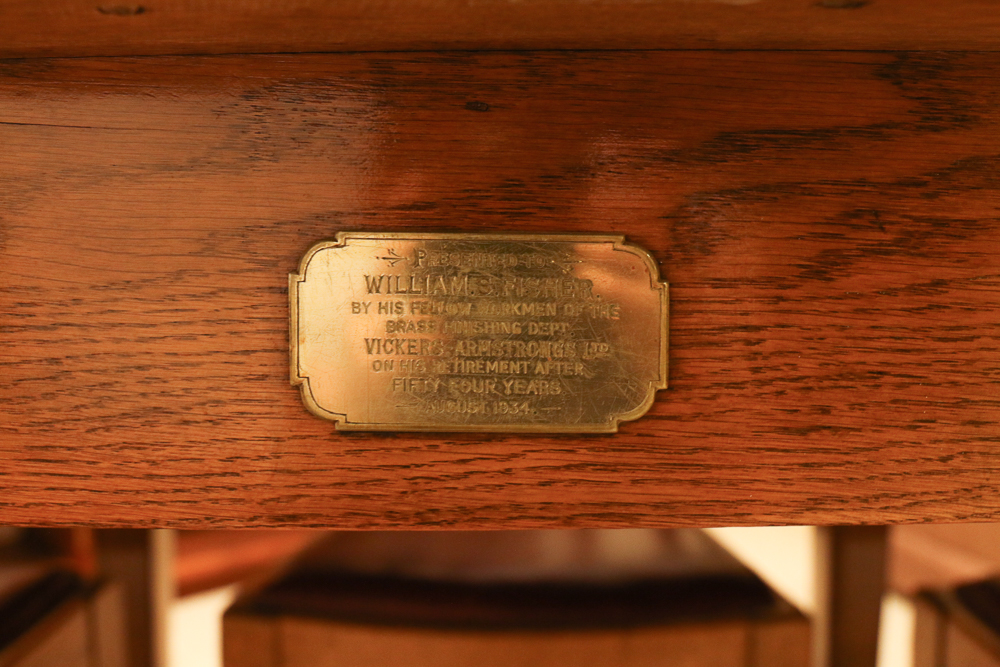 English Oak Expandable Pub Table with Chairs