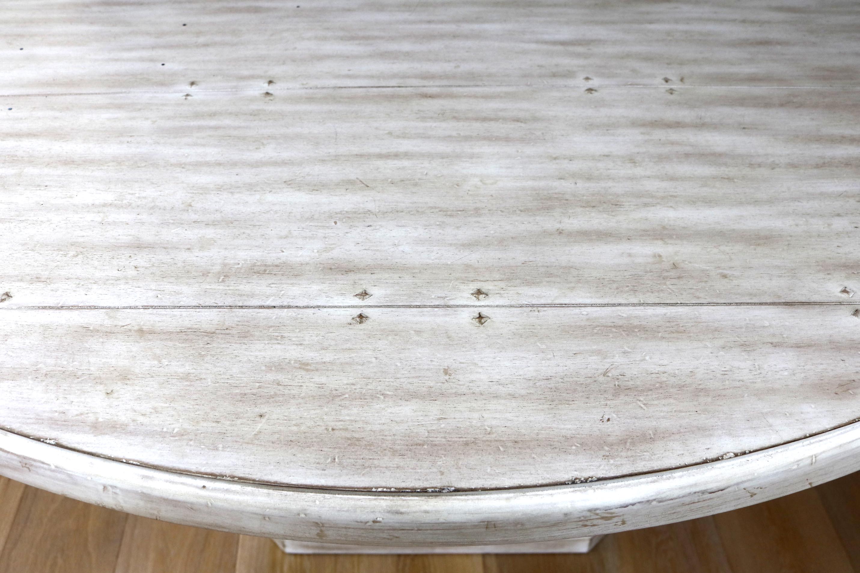 60" Round Dining Table with a Pedestal Base