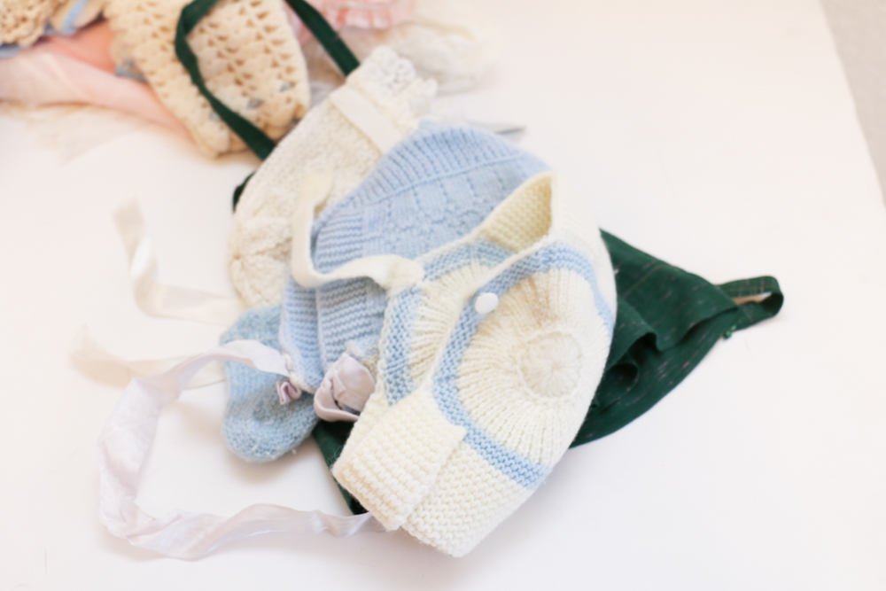 Pair of Vintage Dolls and Doll Clothes