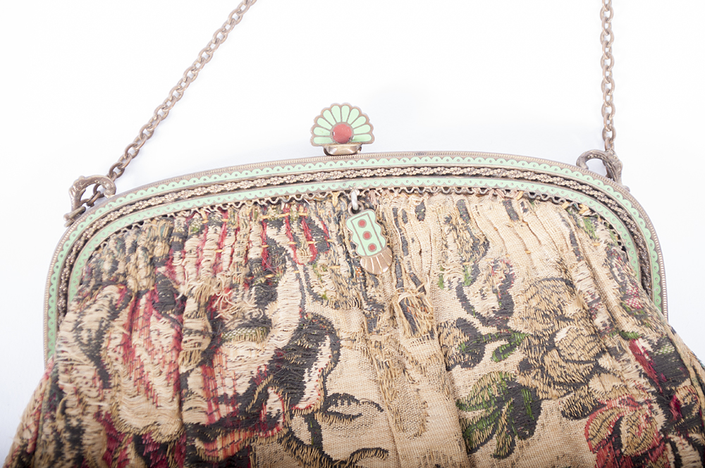 Evening Bags with Enameled Details