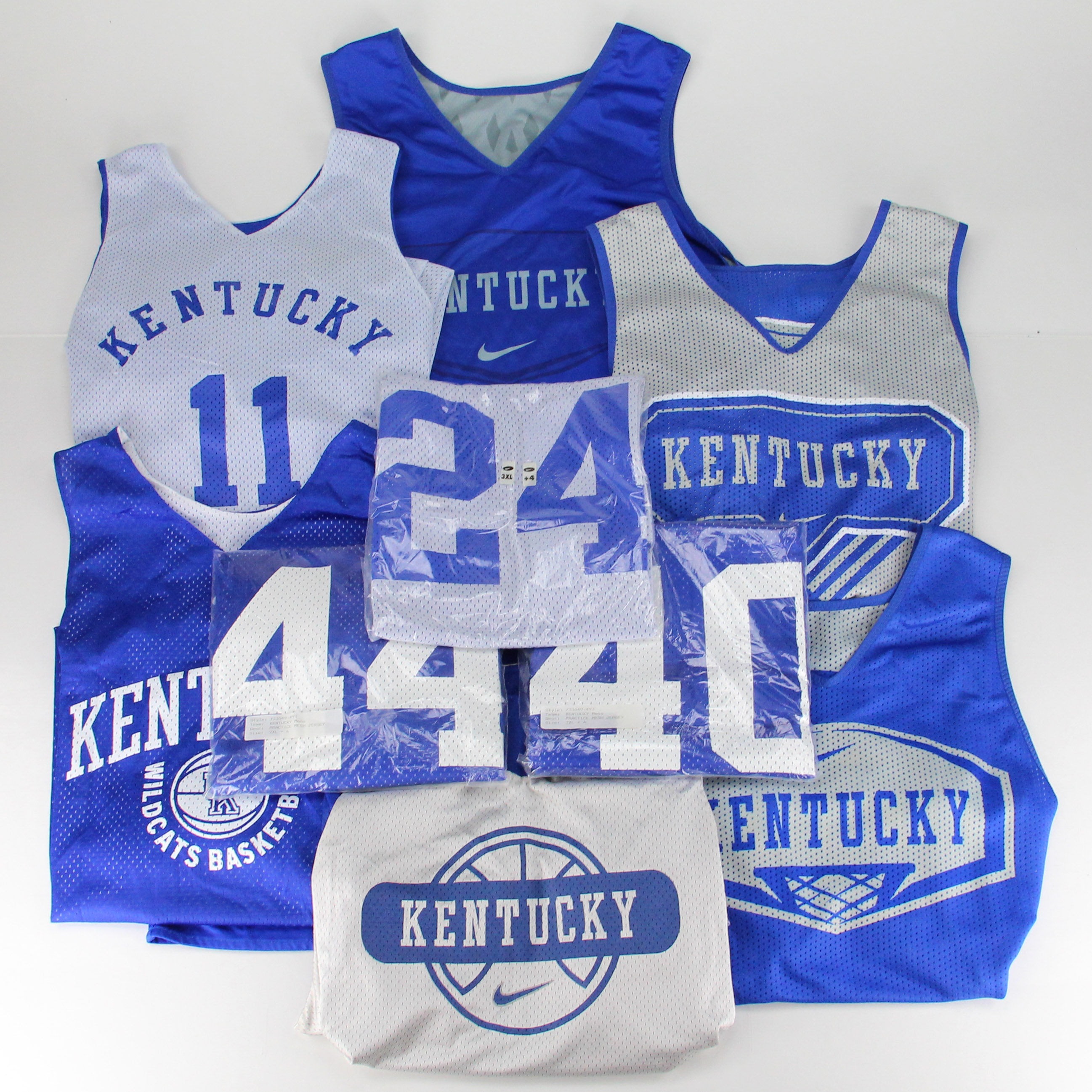 Collection of University of Kentucky Basketball Jerseys
