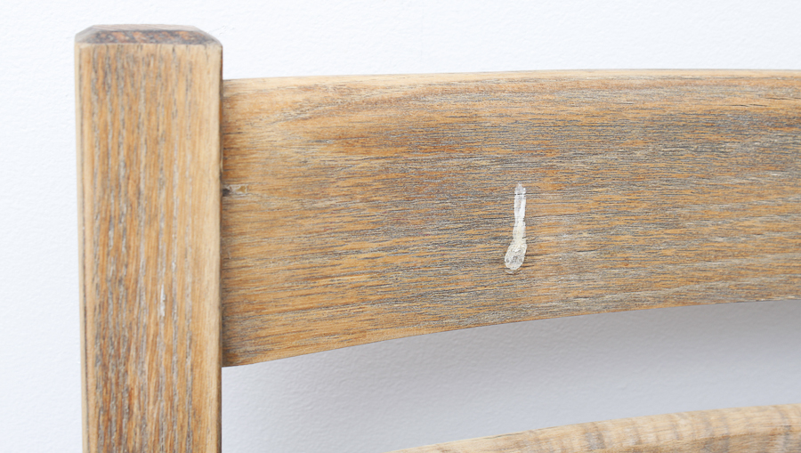 Vintage Oak Rocking Chair Frame