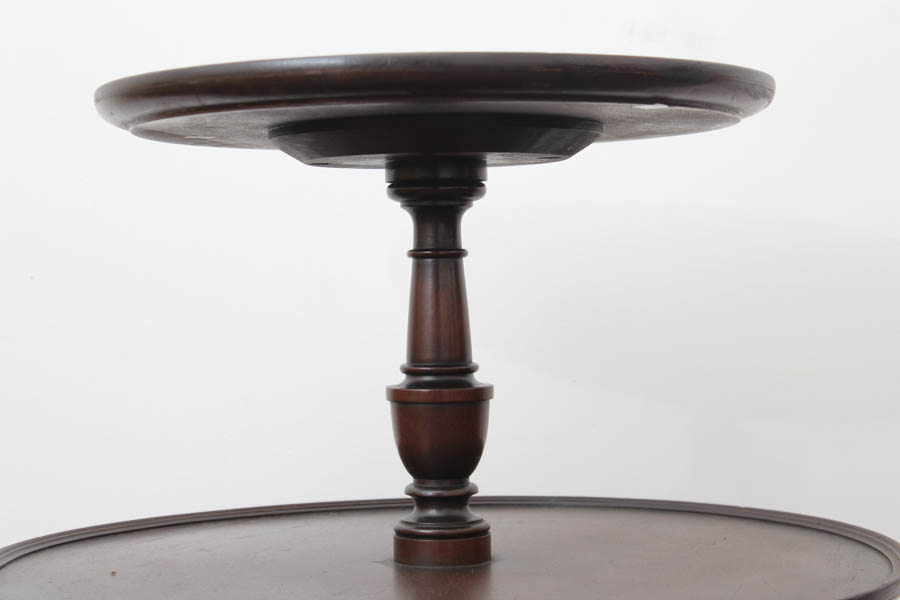 Antique Two Tiered Round Table