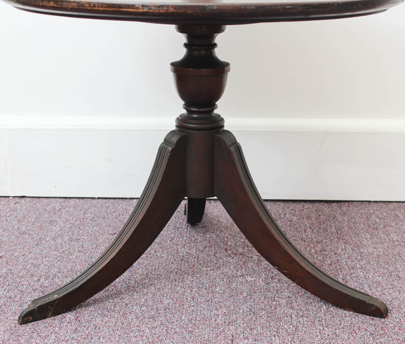 Antique Two Tiered Round Table