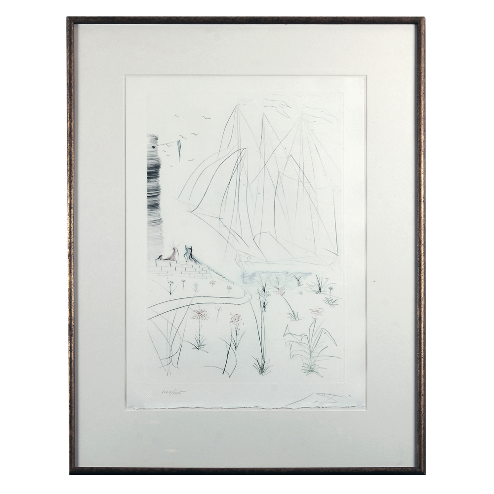 Signed Limited Edition Salvador Dali Lithograph