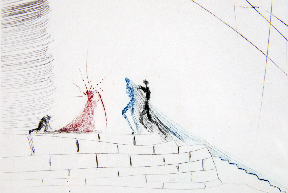 Signed Limited Edition Salvador Dali Lithograph