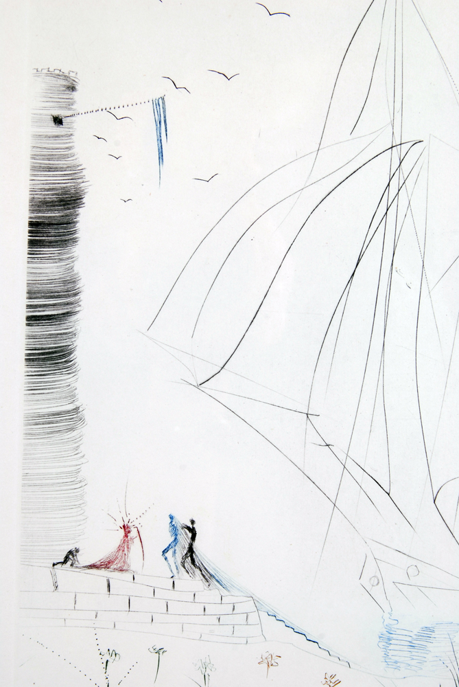 Signed Limited Edition Salvador Dali Lithograph