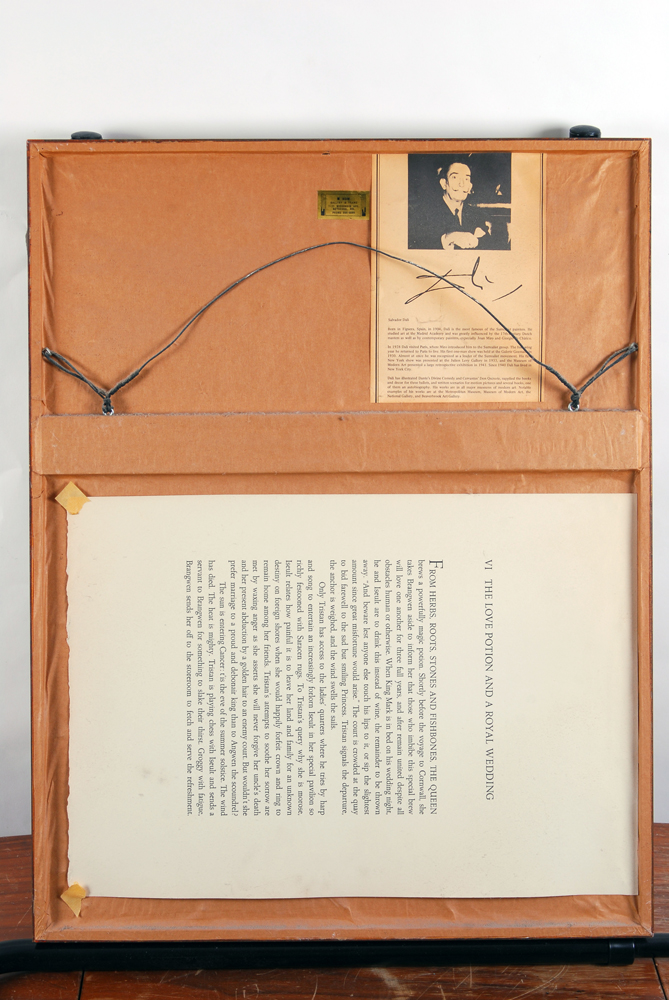 Signed Limited Edition Salvador Dali Lithograph