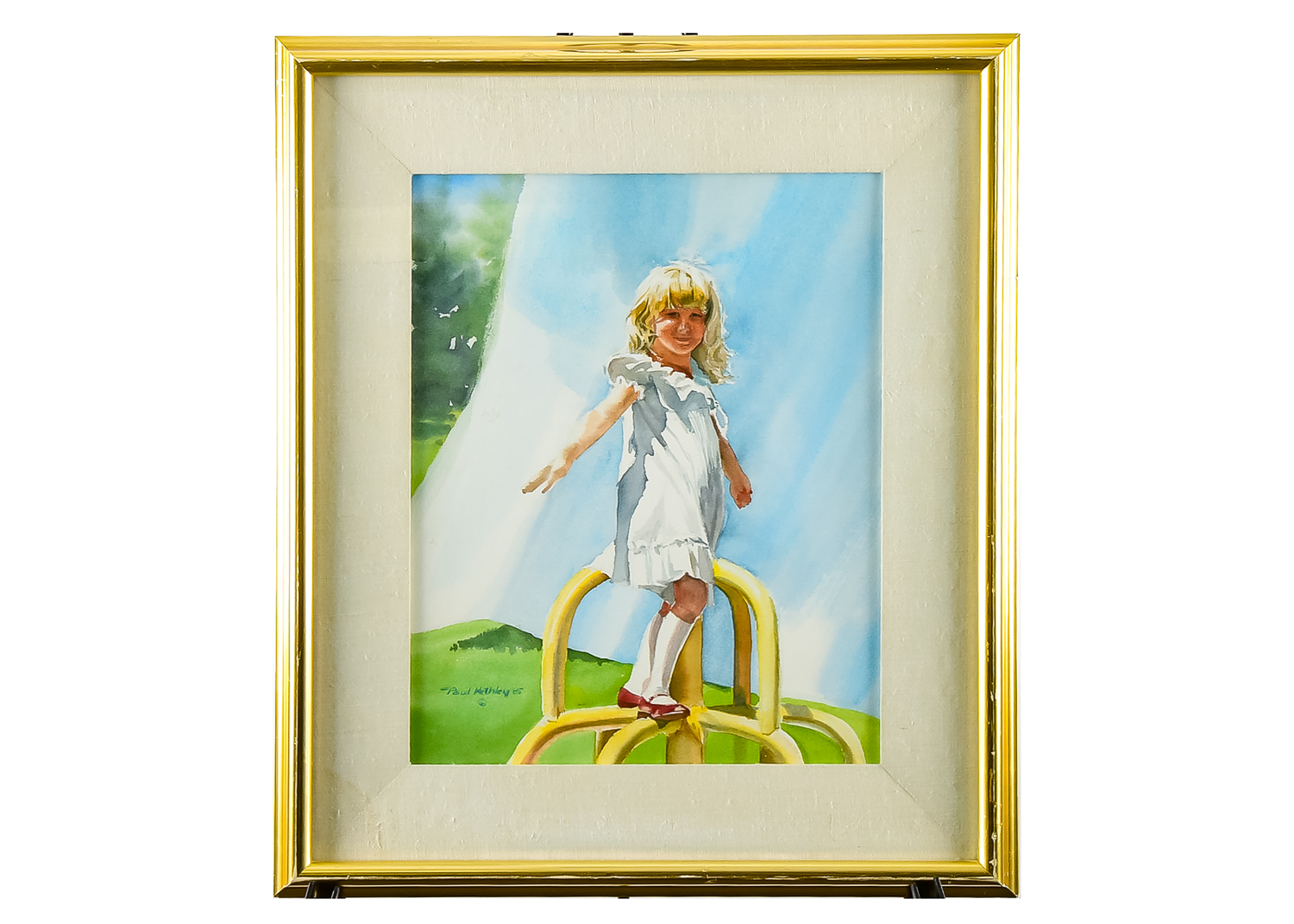 Original Vintage Paul Kethley Watercolor