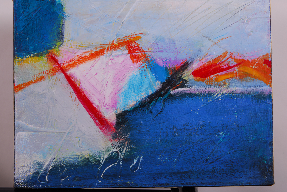 Tory Cowles "Holiday Series #1" Acrylic Painting on Canvas