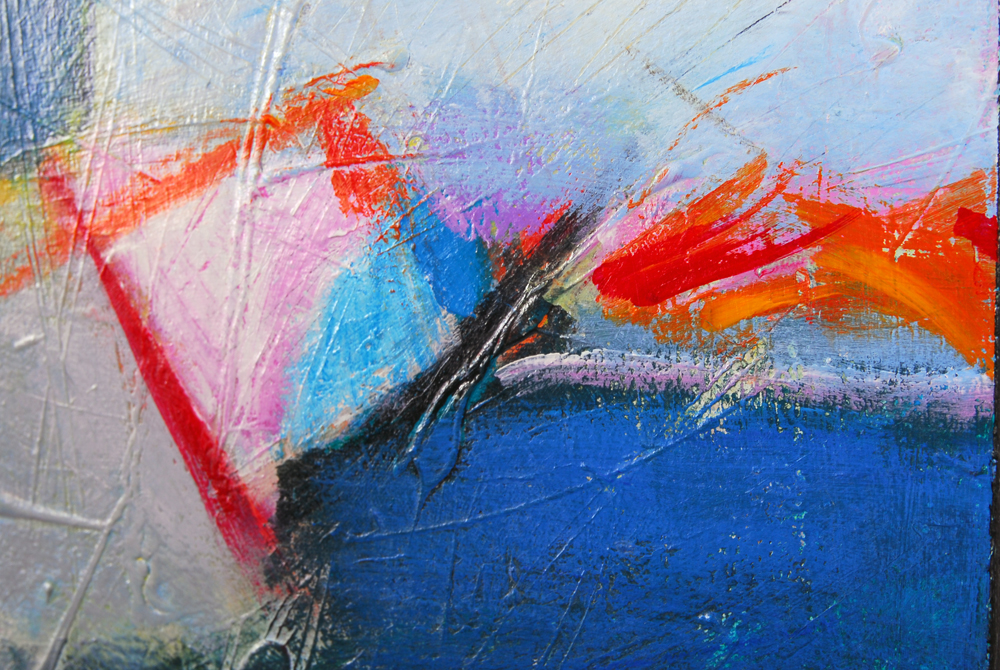 Tory Cowles "Holiday Series #1" Acrylic Painting on Canvas