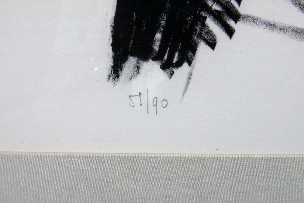 Signed Limited Edition Alexander Calder "Moon and Planets"