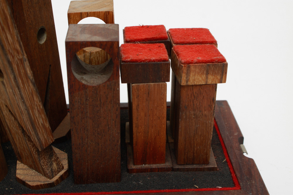 Mid-Century Modern Millennium Three Chess Set