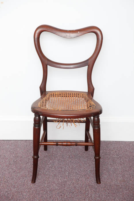 Antique Cane Seat Chair
