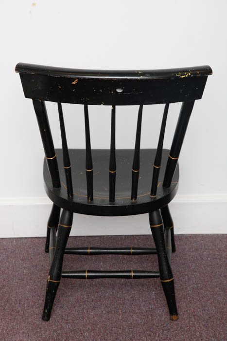 The Peddie School Vintage Wood Chair