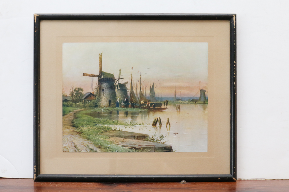 Dutch-Themed Art Print Quartet