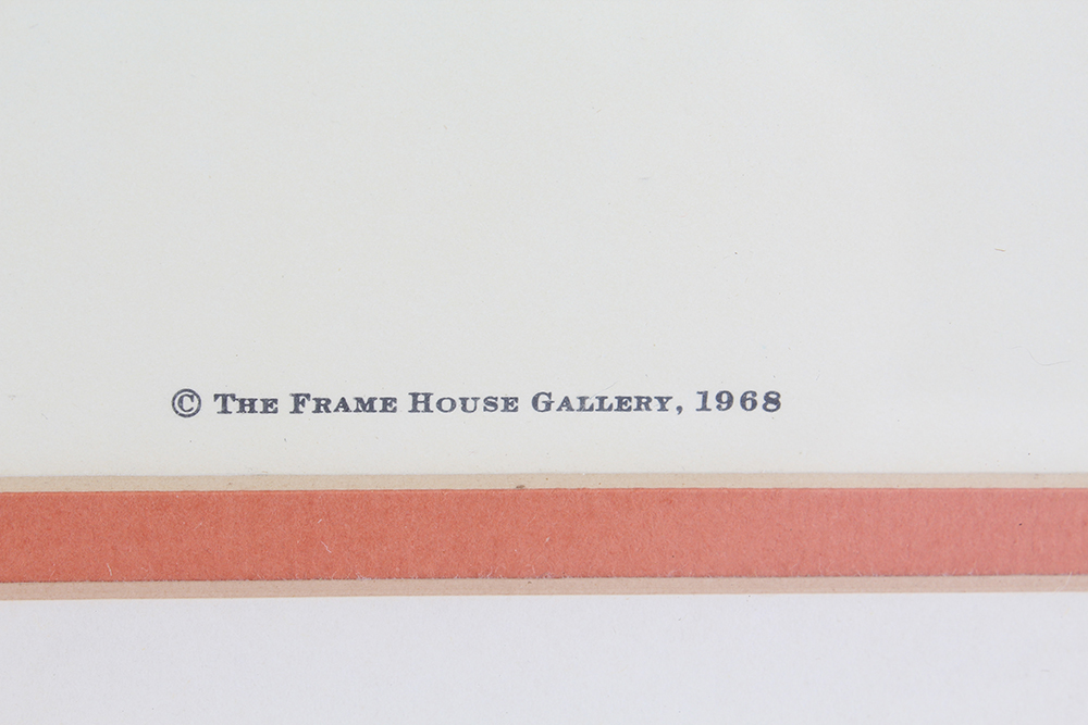 Signed Guy Coheleach "The Redtail Hawk" Lithograph