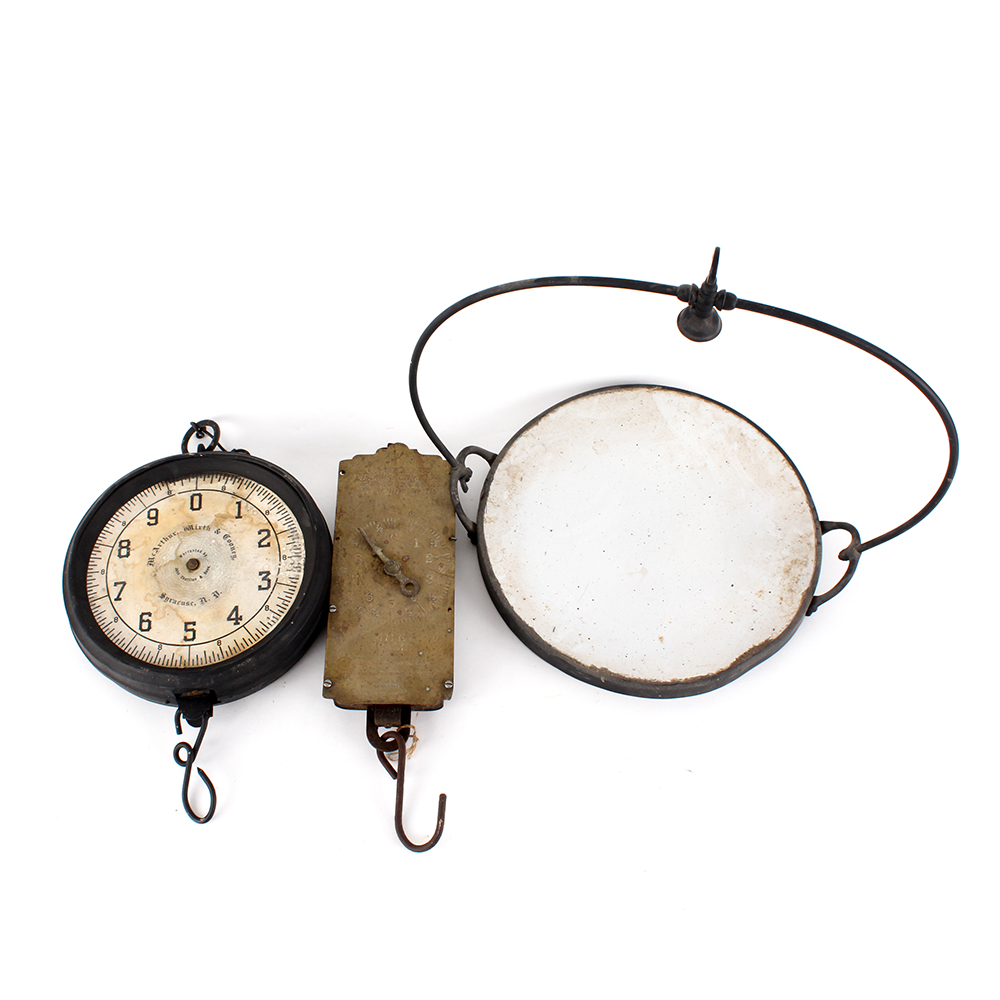 Pair of Vintage Hanging Scales