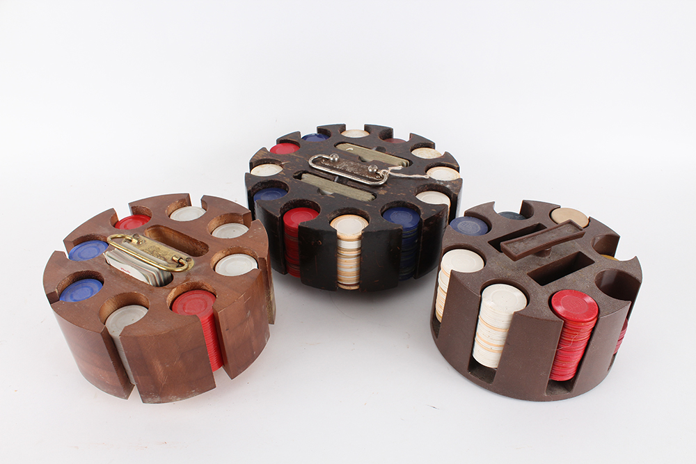 Poker Chips and Various Adult Games