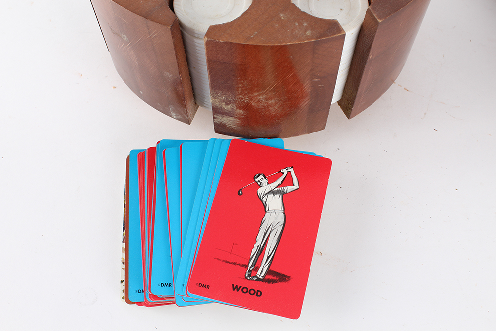 Poker Chips and Various Adult Games