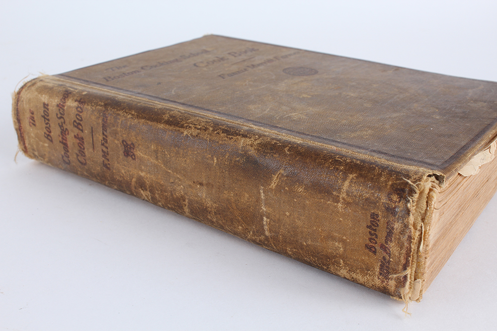 Trio of "The Boston Cooking-School Cook Book" by Fannie Merritt Farmer