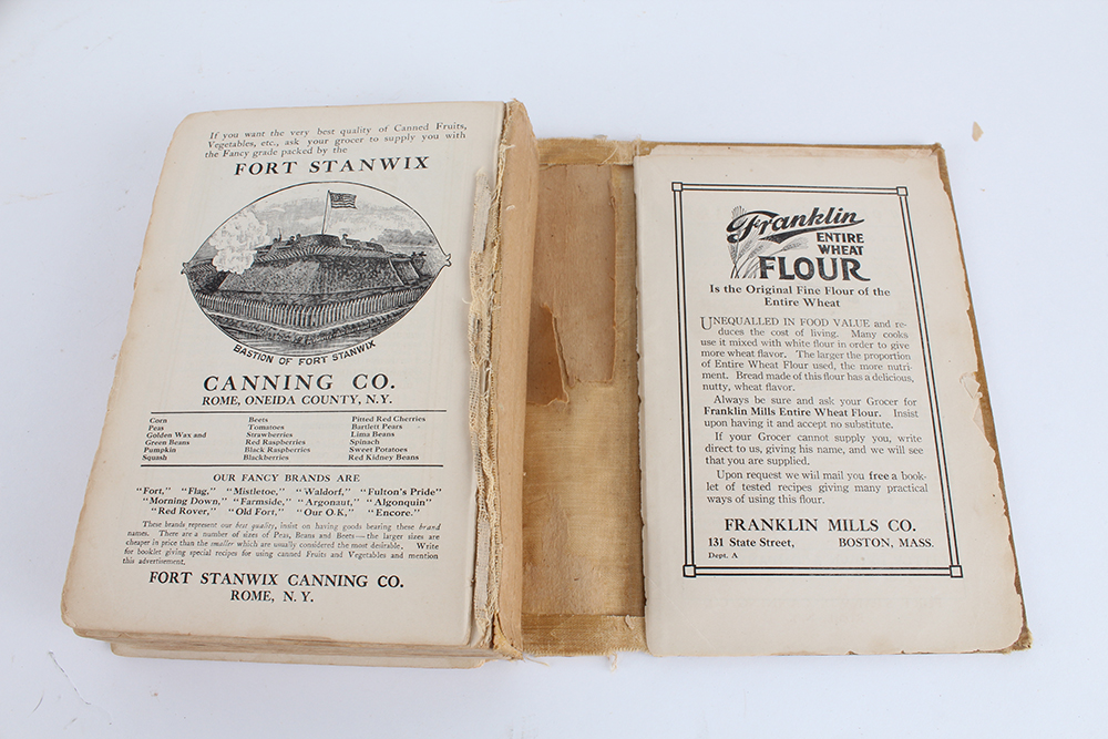 Trio of "The Boston Cooking-School Cook Book" by Fannie Merritt Farmer