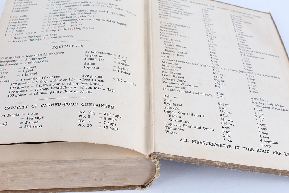 Trio of "The Boston Cooking-School Cook Book" by Fannie Merritt Farmer