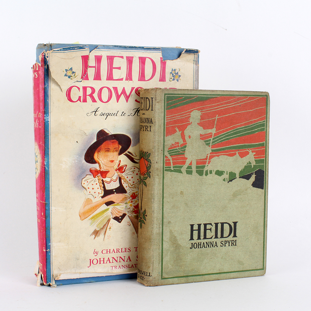 "Heidi" and "Heidi Grows Up" Novels by Johanna Spyri
