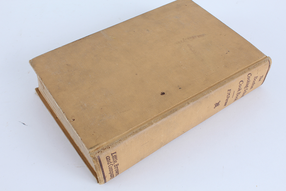 Trio of "The Boston Cooking-School Cook Book" by Fannie Merritt Farmer