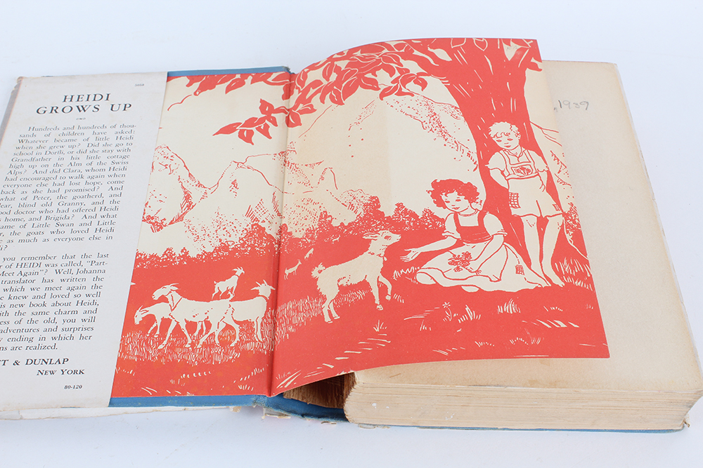 "Heidi" and "Heidi Grows Up" Novels by Johanna Spyri