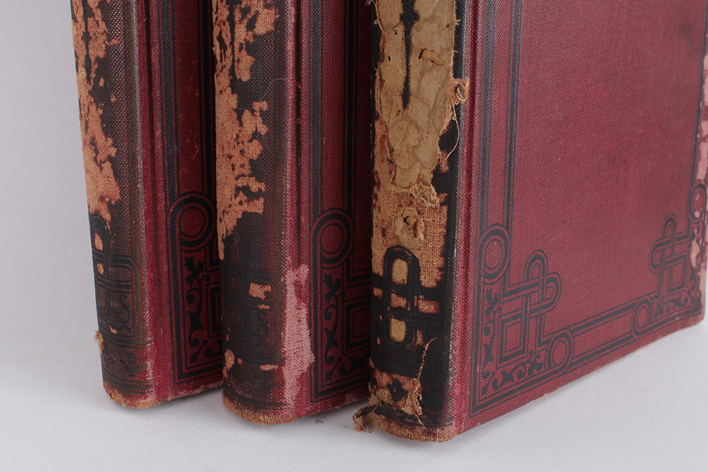 Three Volumes of "The Book of Knowledge: The Children's Encyclopedia"