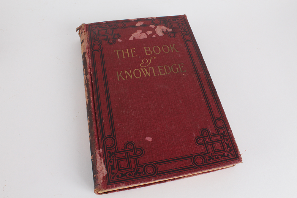 Three Volumes of "The Book of Knowledge: The Children's Encyclopedia"