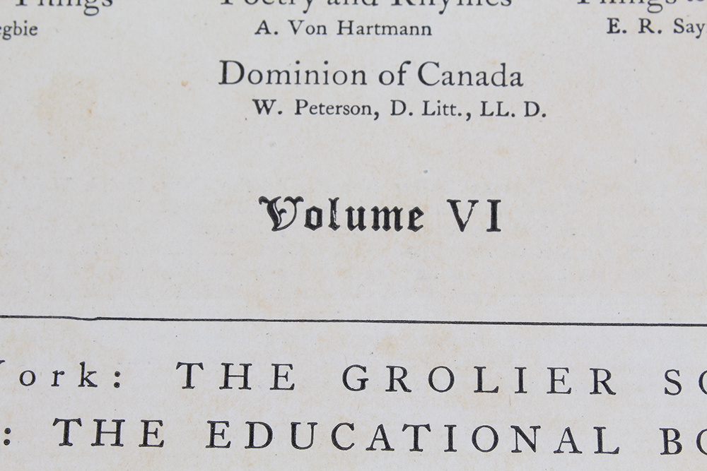 Three Volumes of "The Book of Knowledge: The Children's Encyclopedia"