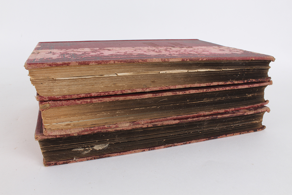 Three Volumes of "The Book of Knowledge: The Children's Encyclopedia"