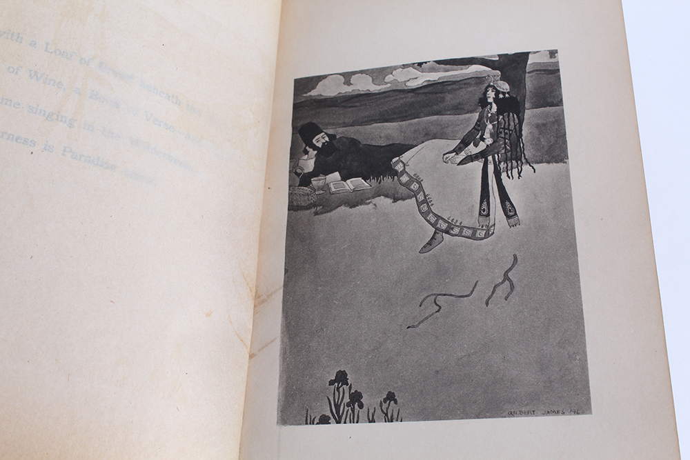 Antique Copy of "The Rubaiyat of Omar Khayyam" Translated by Edward Fitzgerald