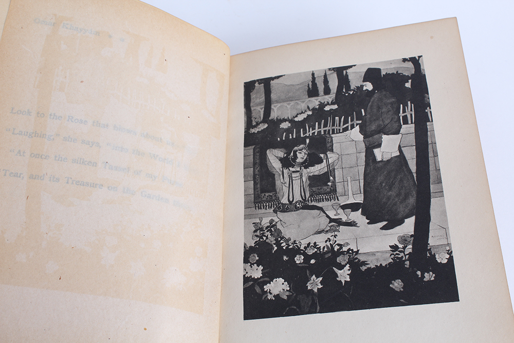 Antique Copy of "The Rubaiyat of Omar Khayyam" Translated by Edward Fitzgerald