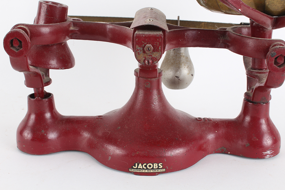 Vintage Jacobs No. 2 Countertop Balance Scale
