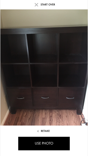 Ethan Allen Dark Wood Cube Organizer Bookcase w/ Storage