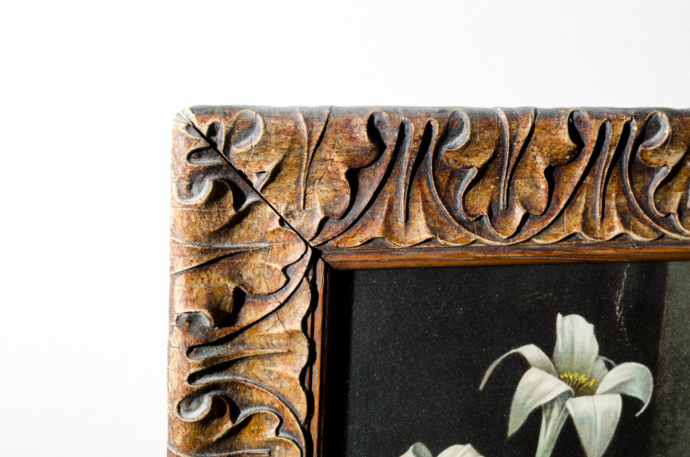 "On Guard" Print of Girl Sleeping with Dog