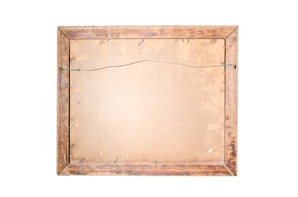 "On Guard" Print of Girl Sleeping with Dog